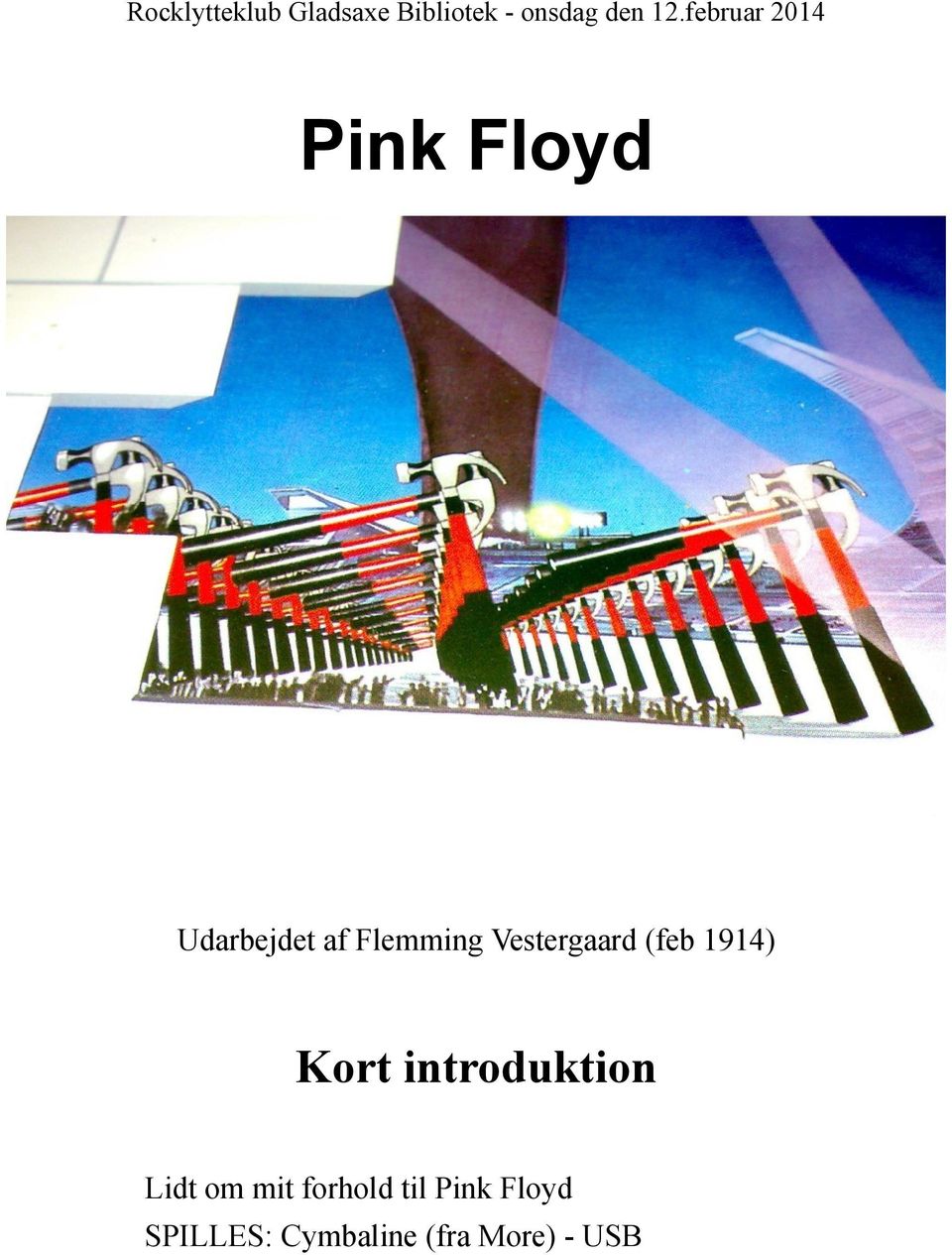 Vestergaard (feb 1914) Kort introduktion Lidt om
