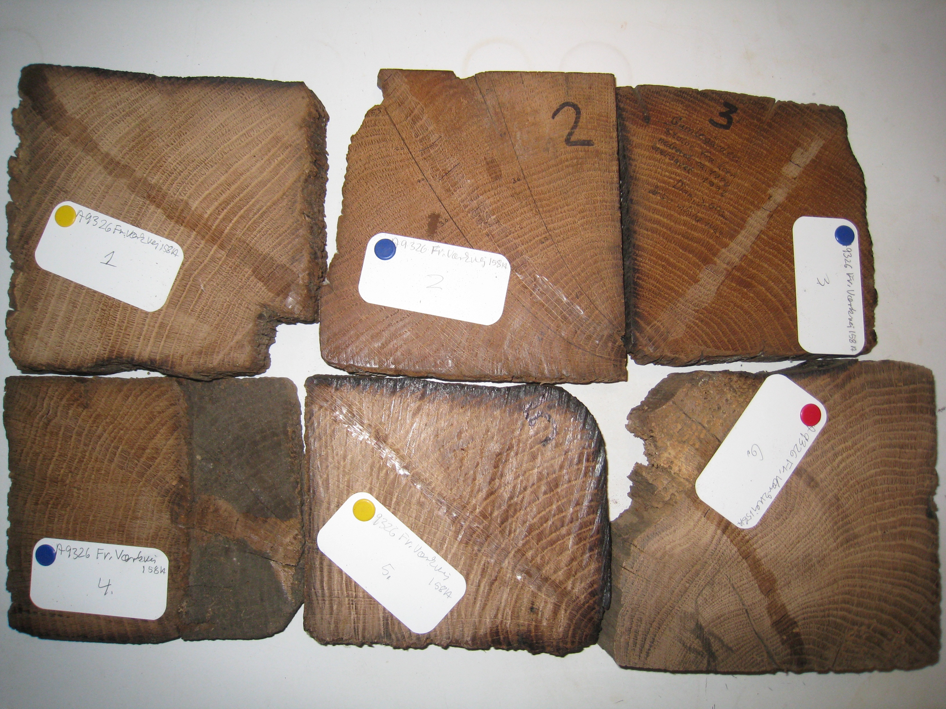 MILJØARKÆOLOGI & MATERIALEFORSKNING DENDROKRONOLOGISK LABORATORIUM Dendrokronologisk undersøgelse af tømmer fra