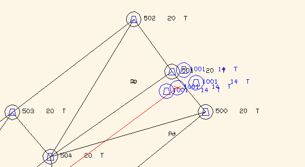 Test af GreenStar-systemet er dog et sæt hvor to af balancepunkterne ligger uden for trekanterne, der vil blive taget med.