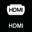 VIDEO - HDMI Før anvendelse Kontroller at ADV-HDMI modulet (ekstratilbehør) er tilsluttet til Adaptiv interfacet.
