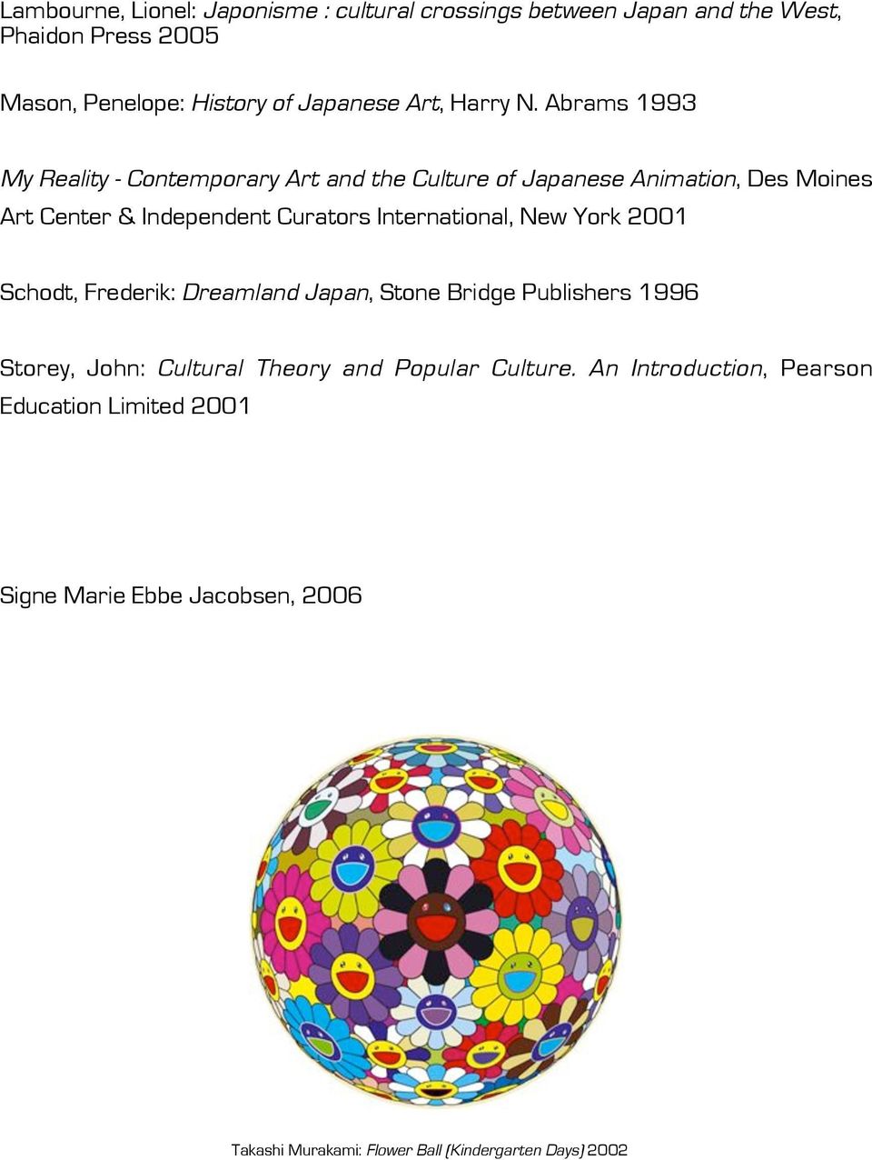 Abrams 1993 My Reality - Contemporary Art and the Culture of Japanese Animation, Des Moines Art Center & Independent Curators