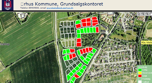 Placering af Ny Malling Århus kommune har som følge af tilflytning også et vist behov for nye boliger, disse skal skaffes både i form af lejligheder til køb eller leje, fra eksisterende villaer og
