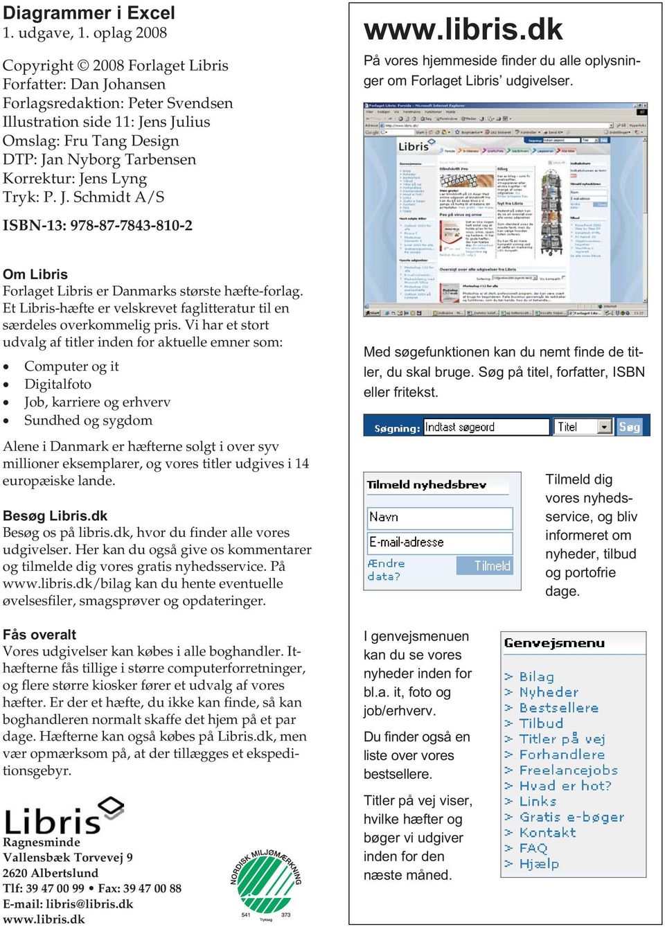 Lyng Tryk: P. J. Schmidt A/S ISBN-13: 978-87-7843-810-2 www.libris.dk På vores hjemmeside finder du alle oplysninger om Forlaget Libris udgivelser.