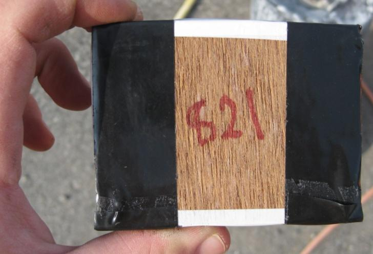Brodæk, måling under eksisterende membran Sensorer indkapslet i træboks