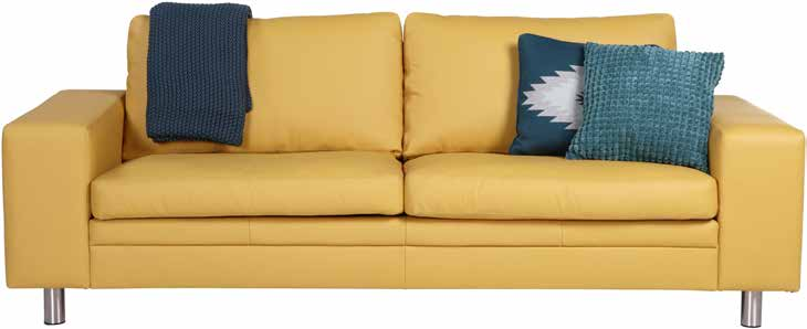 Puls sofabyggesystem 25 % PULS/2198 Hjørne monteret med møbelstof - vælg mellem mindst 70