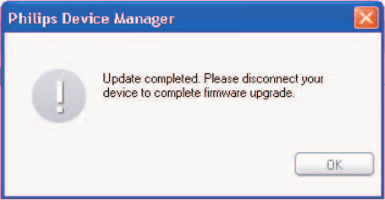 Du skal installere Philips Device Manager fra den medfølgende CD, eller downloade seneste version fra www.philips.com/support. 5.