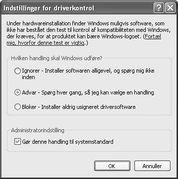 HVIS INSTALLATIONEN IKKE VAR VELLYKKET Printerdriveren kan ikke installeres (Windows XP/Server 2003) Hvis printerdriveren ikke kan installeres på Windows XP/Server 2003, skal du følge trinene