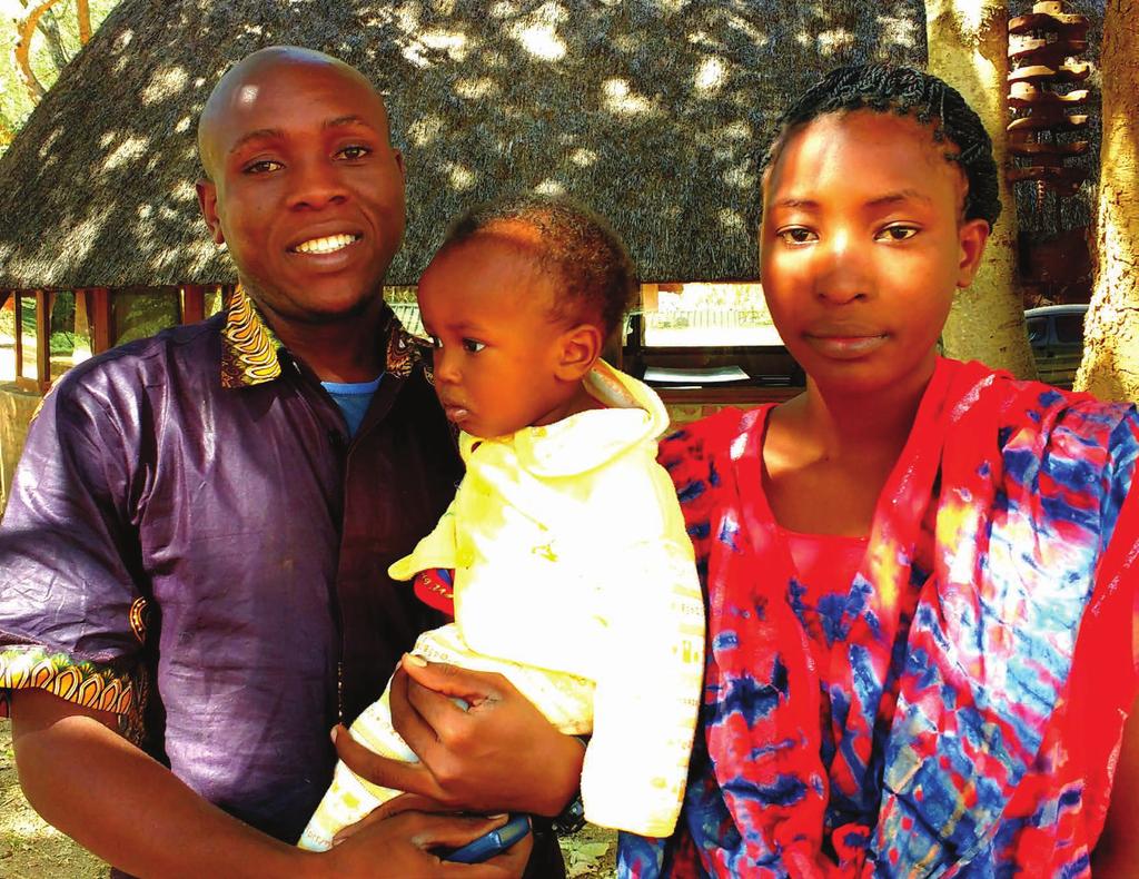 Aboubakary og hans forlovede, Violet Aboubakary er vokset op i et muslimsk hjem, hvor faderen var øverste shehe (præst) i Tabora region, og han selv blev uddannet gennem 19 år til at efterfølge sin