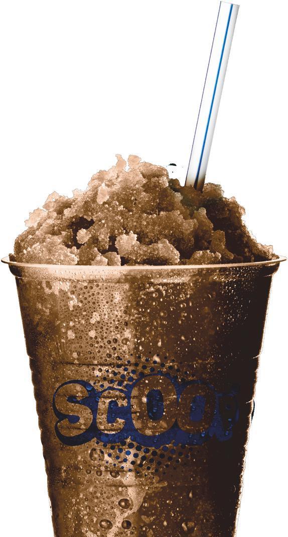 I samarbejde med Premier Is har Scoop udviklet slushice varianter med kendte smage fra Premier is.