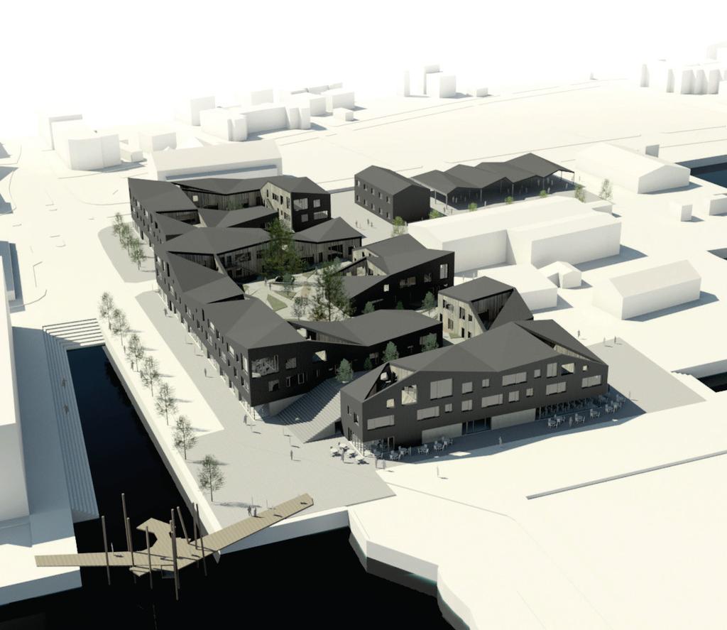 3D oversigtsbillede Blegstræde Kanalstræde 5 Maskinværkstedet Farmers