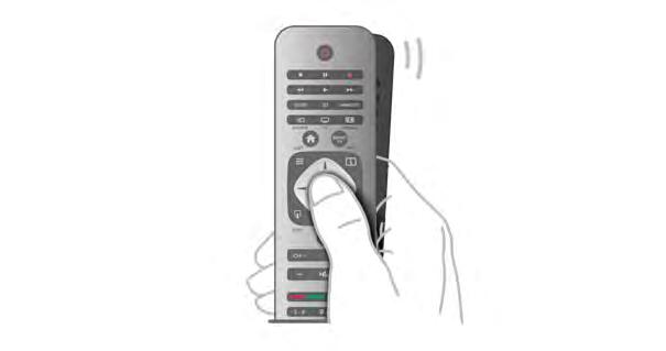 Parring Denne fjernbetjening anvender radiofrekvenser (RF) til at sende kommandoer til TV'et.