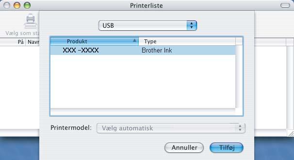 Doeltklik på ikonet Strt Here OSX for t instllere. Vælg Loklforindelse, og klik derefter på Næste. Følg instruktionerne på skærmen. g h Vælg USB.