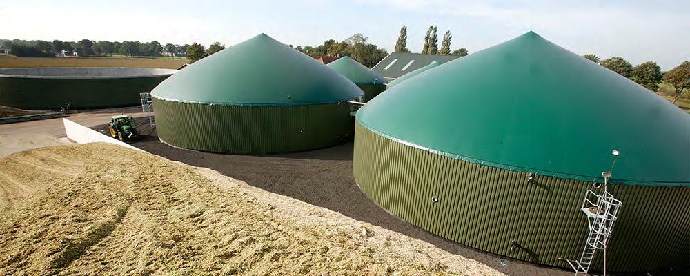 Biogas Produktion af biogas er central i omstillingen til vedvarende energi, da det giver stor fleksibilitet i energisystemet og samtidig udnytter ressourcer som gylle og andet organisk affald.