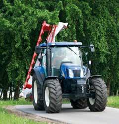 Dette system er let at indstille via traktorens hydraulik, og, da der er tale om et lukket hydraulikkredsløb, fastholdes den ønskede trykindstilling.
