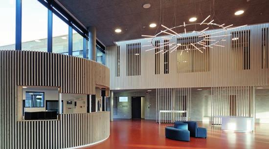 VID Gymnasier i Grenaa Friis & Moltke har tegnet tilbygningen til VID Gymnasier i Grenaa. Bygningen rummer laboratorier, teorilokaler og fællesrum til de naturvidenskabelige fag.