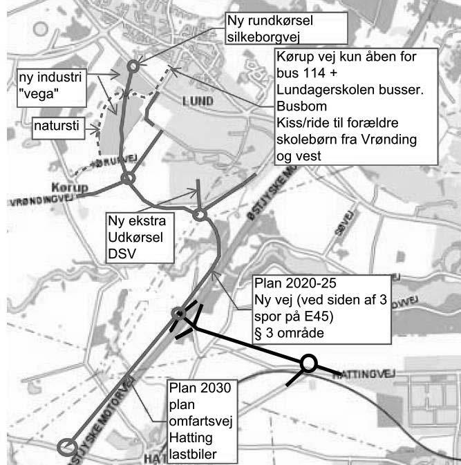 Vidste du, at Kørupvej måske lukker ved Mossvej? Årsagen er lokalplanen fra 2008 men der er sket meget i Horsens siden! Sådan drømmer jeg om nye veje til og fra Horsens?
