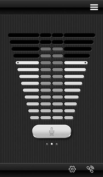 Beltone SmartRemote TM appens funktionalitet 1 1. Indstiller lydstyrke eller slår lyden fra på dine trådløse høreapparater.