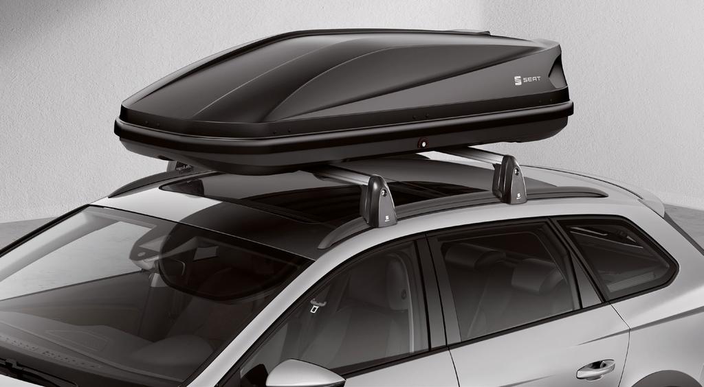 TRANSPORT Tagboks Beskyt din bagage mod vind og vejr. Med aerodynamisk form. Monteringen er enkel.