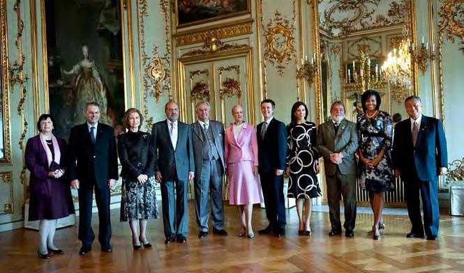 Som repræsentanter for ansøgerlandene til OL-værtsbyen 2016 deltog Spaniens kongepar Kong Juan Carlos og Dronning Sophia, Brasiliens præsident Lula da Silva, den amerikanske præsidentfrue Michelle