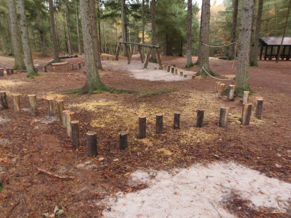 Skalstrup og Møborg, ny anlæg af skovveje I skovrejsningsområderne, som blev plantet omkring 1993, var der behov for anlæg af to bilfaste veje i forbindelse med de kommende skovnings- og
