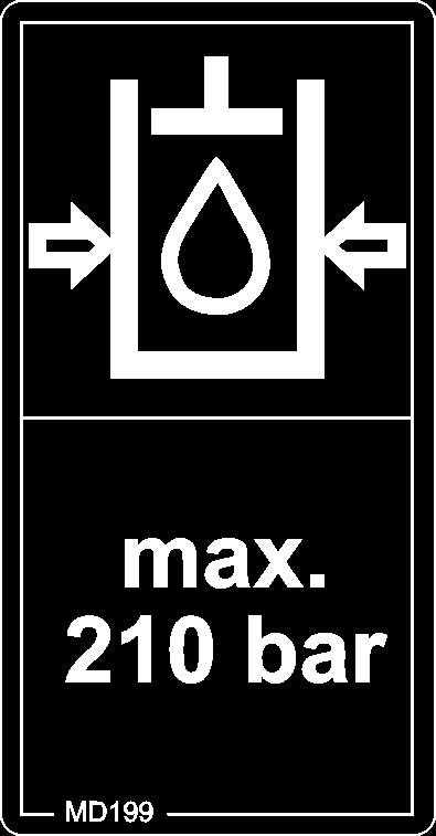 Montér den medfølgende trafiksikkerhedsskinne inden du gennemfører transportkørsler MD 174 Risiko