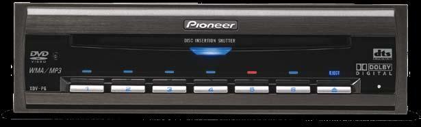 et Pioneer display med kameraindgang (AVD-W7900), viser det et vidvinkel
