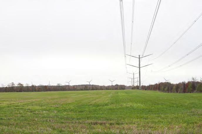 Redegørelse Lokalplan nr. 331 (Ikast-Brande Kommune) og Lokalplan nr.1223 (Vejle Kommune) Bebyggelse og anlæg Vindmølleprojektet omfatter ti vindmøller med en totalhøjde på op til 130 meter.