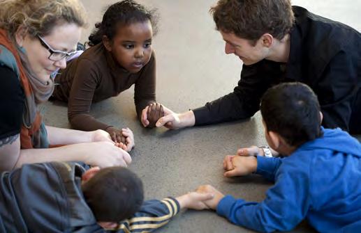 Integrationsnet En del af Dansk Flygtningehjælp Når en øvelse eller en session er slut, kan du give børnene mulighed for at dele deres oplevelser.
