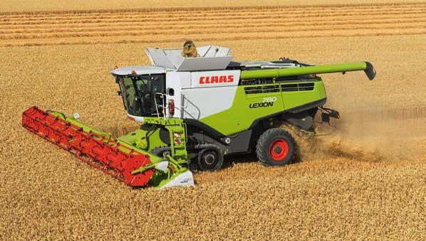 Sådan sikrer maskinen automatisk maksimal kapacitet, samtidig med at korn - kvaliteten er i top, kornet er optimalt rent, og brændstof - forbruget er minimalt.
