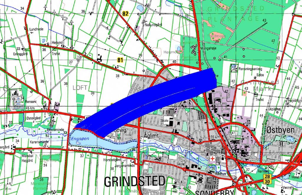 Grundvandsmodel for Grindsted By Udgivelsesdato : 26-03-2010 Projekt : 30.9919.