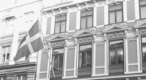 Grænseforeningens sekretariat i Grænseforeningens Hus, Peder Skrams Gade 5 i København, består af ti medarbejdere under ledelse af generalsekretær Knud-Erik Therkelsen.