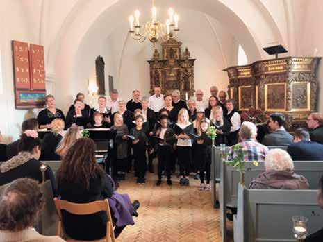 Vi synger julen ind Det sker d.14. december kl. 19.00 i Glumsø Kirke.
