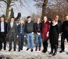 4. februar 2015 Statssekretær og leder af statskancelliet i Kiel Thomas Losse-Müller besøger Skoleforeningen sammen med mindretalskommiterede Renate Schnack og chefkonsulent i statsministeriet Linda