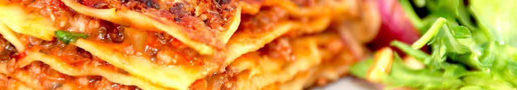 Børneretter 30. Lasagne hjemmelavet italiensk lasagne 65,- 31. Fettuccine med kødsauce 65,- 32. Bøf af kalvekød med garniture, grove fritter og bearnaisesauce 109,- 33.
