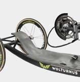 Ligesom den originale Racebike har den nye håndcykel en perfekt kombination mellem vægt, stabilitet og aerodynamisk design.