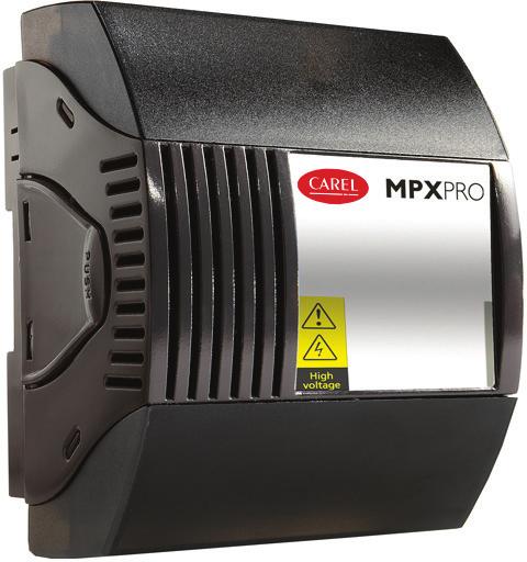 CAREL MPXPRO MPXPRO er en kompakt og fleksibel regulator der kan anvendes til rum, diske eller møbler.