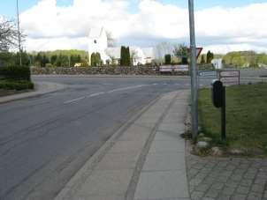 3.29 Østergade Torvet / Vestergade, Bælum Krydset er beliggende i Bælum på den gennemkørende vej samt stikvejen fra Solbjerg og Torvet i Bælum. Vestergade er trafiksaneret med chikaner med cykelsluse.