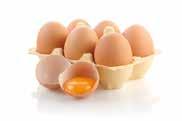 PÅLÆG ÆG, GRATIN 15 portioner 4 g husblas, gelatine 200 g æggeblommer, kogt fra friske æg 125 g sødmælk 8 g husblas, gelatine 250 g æggehvide, kogt fra friske æg 160 g sødmælk ARBEJDSGANG, ÆGGEBLOMME