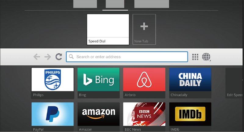 1 Nyheder 1.1 Ny browser Fra nu af vil dine Smart TV-apps anvende en ny browser med et nyt udseende og bedre ydeevne!