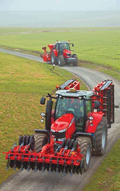 EEM muliggør også en række avancerede motorstyringsfunktioner, herunder lagring af motoromdrejninger, som er standard på alle "Efficient"- og "Exclusive"-traktormodeller.