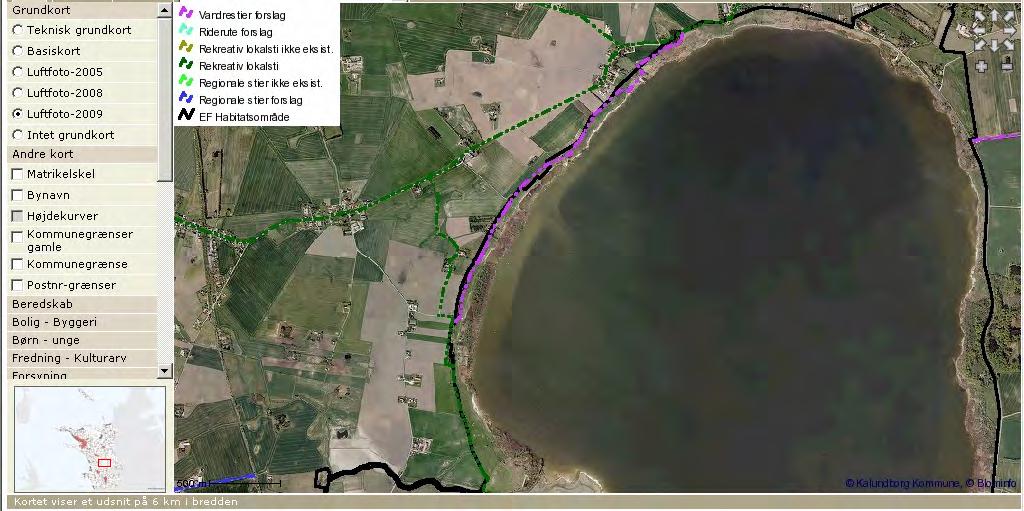 2. Vurdering af planlagte stier på vestsiden af Tissø i forhold til Natura 2000- omr