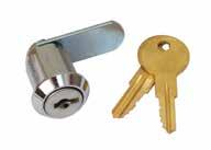 ) Med 200 forskellige nøglekoder Cabinet lock. (On demand min. 2.000 pcs.) Ø8,1x8,1 3,6 33,4 2-R7.8 16.
