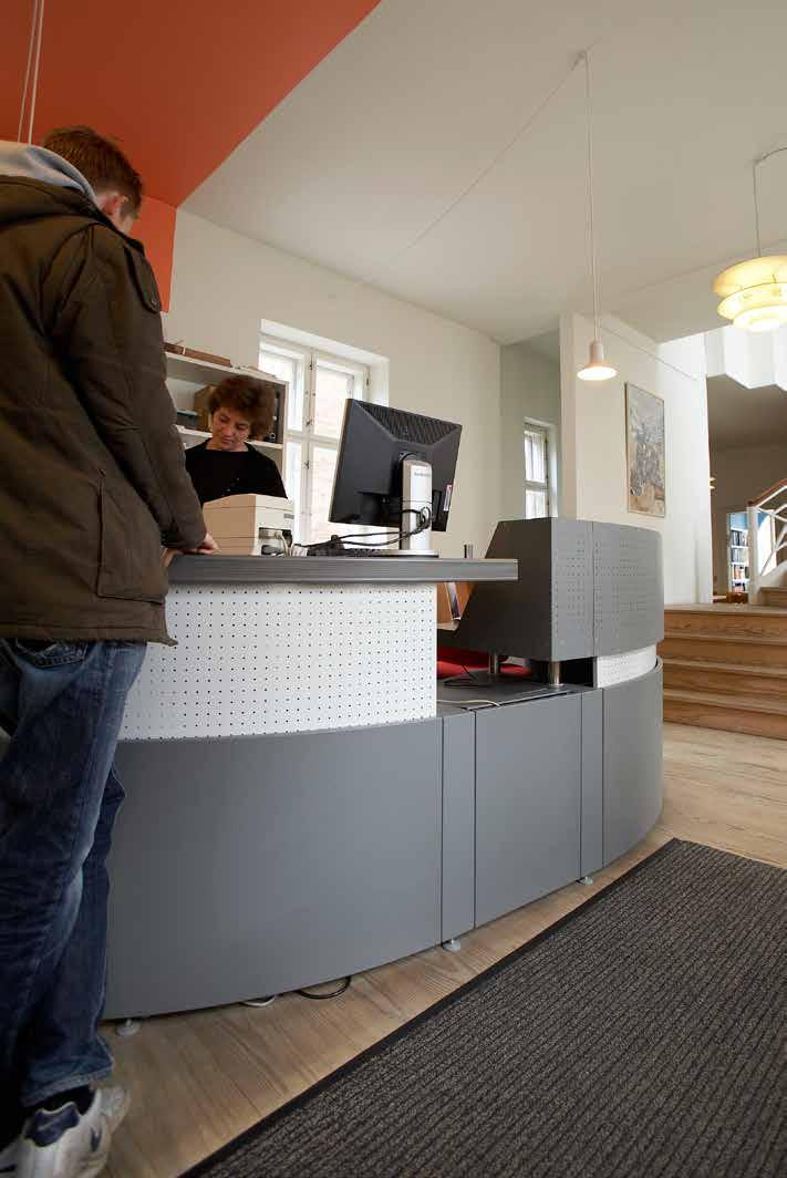 Aarhus Arkitekt Skole, Danmark To 60 buet basis moduler