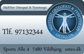 Klinik For Fodterapi nov. Ågårdsvej - dec.