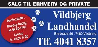 Kirkegade 1A 7480 Vildbjerg Telefon: 7234 9019