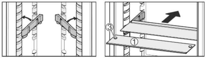 VarioSafe-skuffen kan trækkes ud og skubbes ind i to forskellige højder.