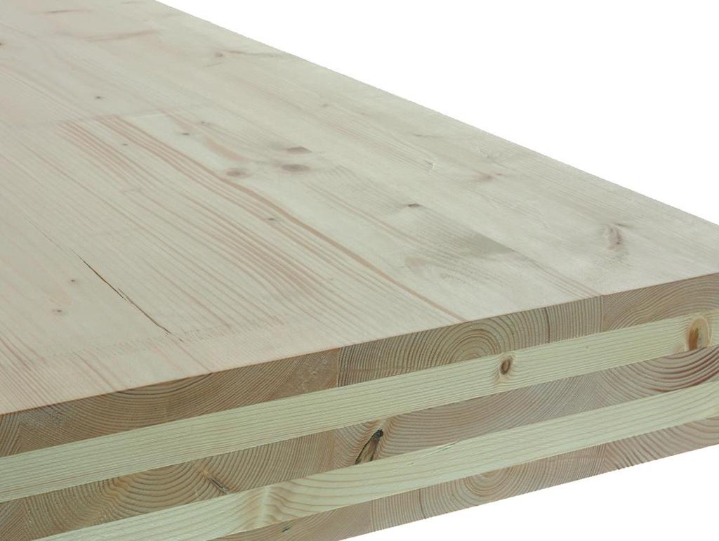 ENGINEERED WOOD - CLT RENEWABLE AND LOCAL RESOURCE POSITIVE CO2 FOOTPRINT LOW WEIGHT LESS TRANSPORT, LESS