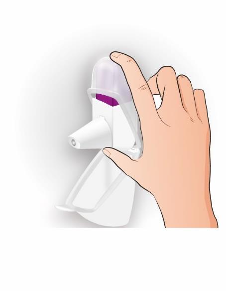 Hvis nødvendigt kan du tørre mundstykket på inhalatoren af med en tør serviet. Brug ikke vand: pulveret i Easyhaleren er følsomt overfor fugt.