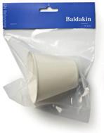 Baldakin, hvid plast 793653 5 70443 00672 Baldakin,