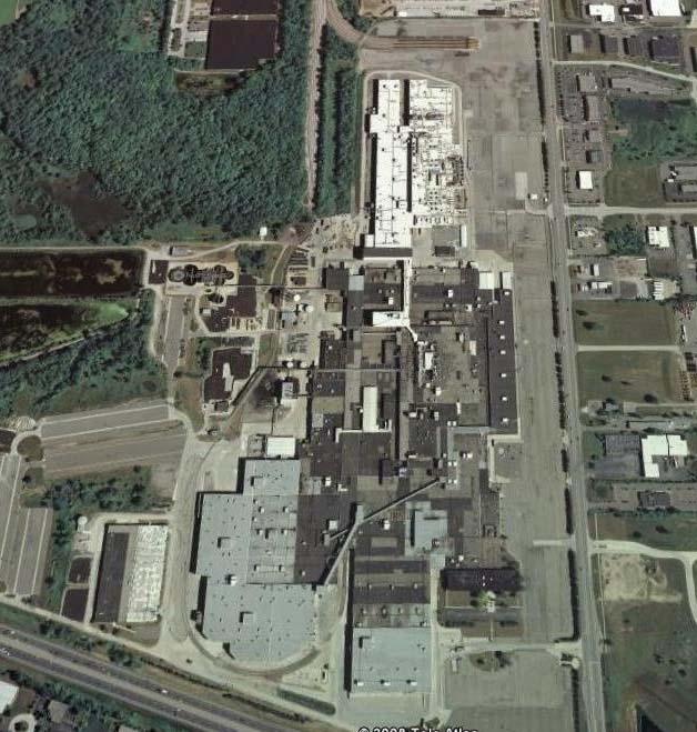 Example Closed Manufacturing Facility, Midwest (US) 4.7M square feet under roof, operated from 1950s to 2007. Site still heated, managed, and maintained despite no plans for re-use.